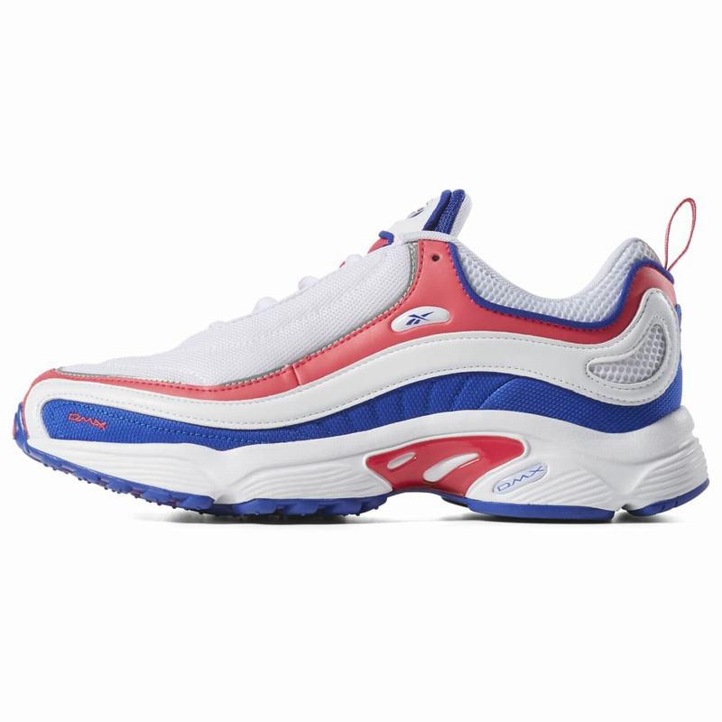 Tenisi Reebok Daytona Dmx Dama Albi/Albastri/Roz/Argintii Romania EO4202AN